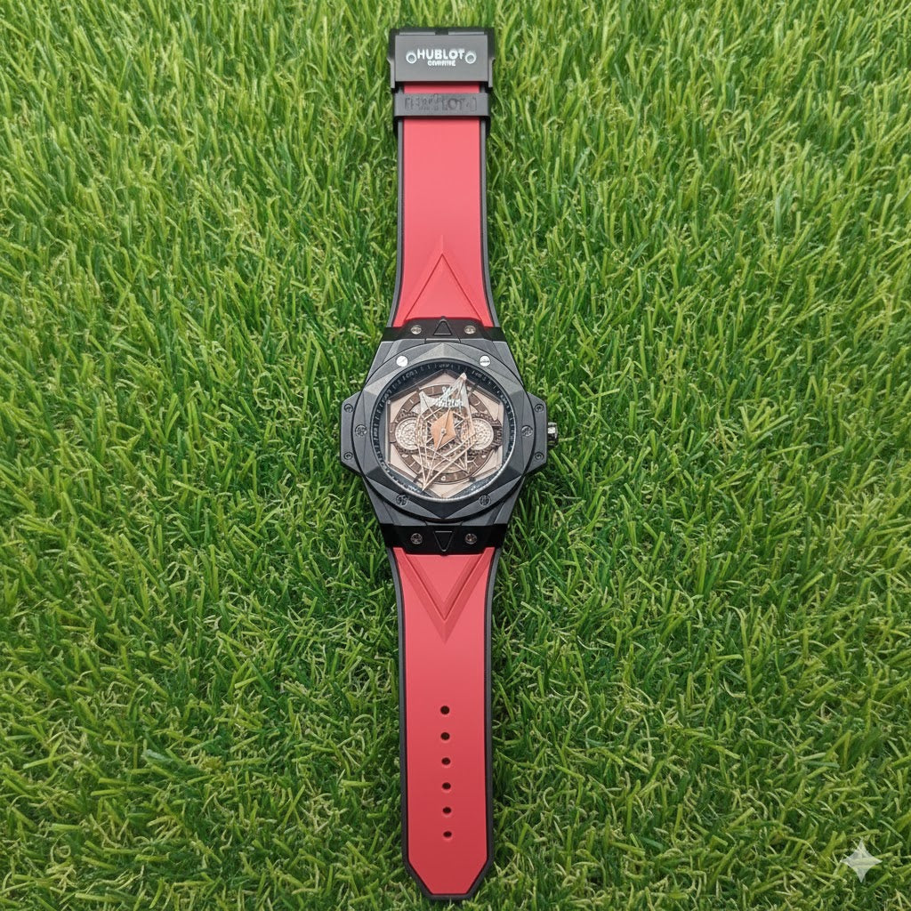 Big Bang Sang Bleu II Limited Edition Transparent Dial - Hublot