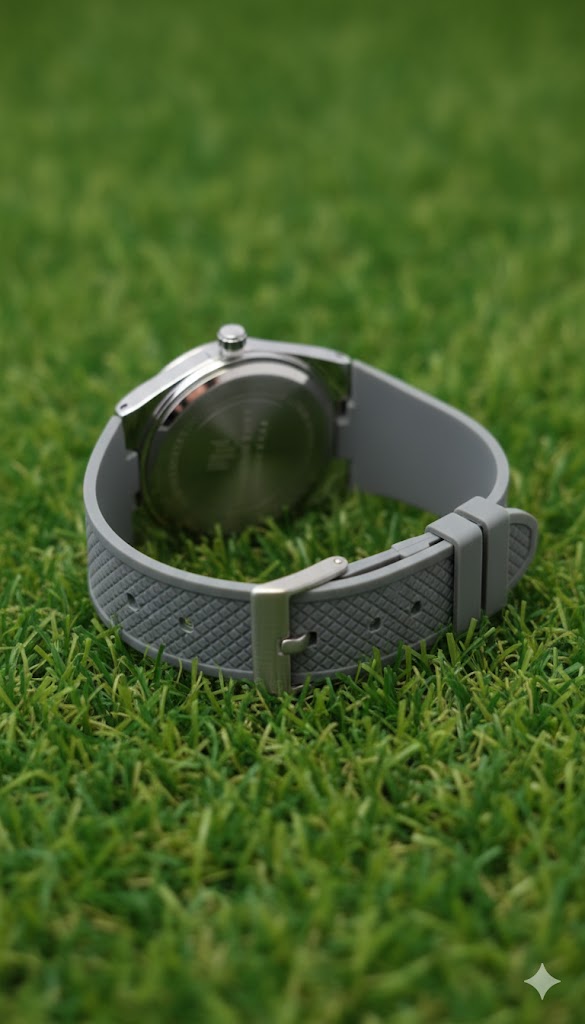 Men's Luxury Universe Point Watch with Colorful Rubber Strap