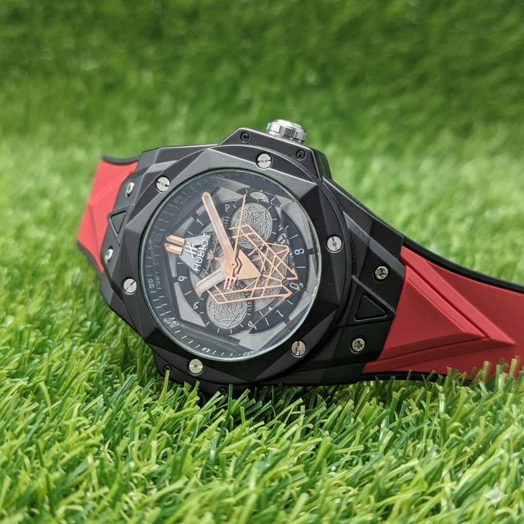 Big Bang Sang Bleu II Limited Edition Transparent Dial - Hublot